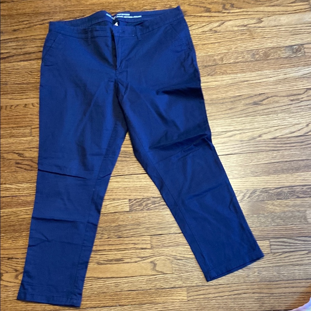 GAP Blue Trousers Straight Leg Casual